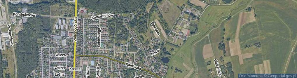 Zdjęcie satelitarne Konarskiego ul.